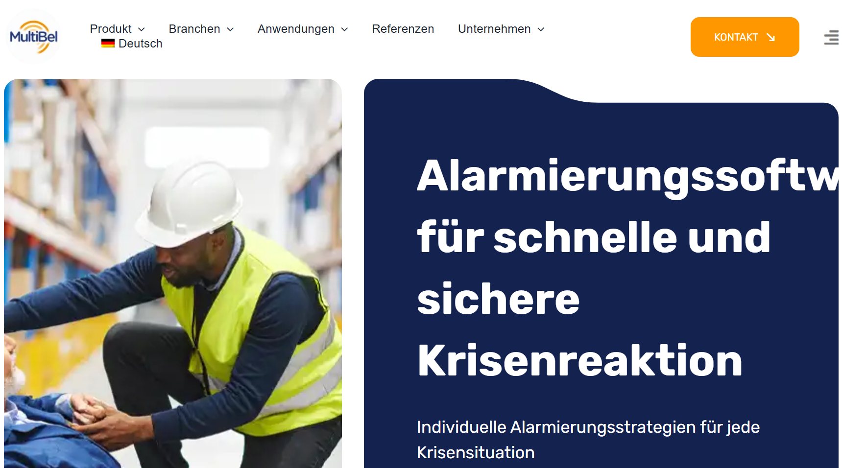 Unternehmen aller Größen vertrauen auf die MultiBel Alarmierungssoftware, um ihre Mitarbeiter zu schützen